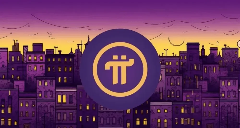 PI coin ai generated photo